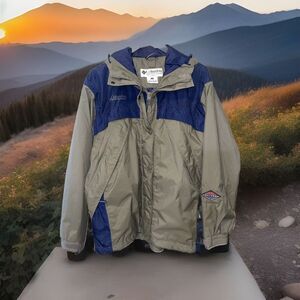 Columbia Omnitec Jacket Women's Medium Hoody Wind Rain Camping‎ Hiking